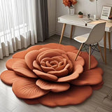 3D Floral Plush & Diatomaceous Earth Floor Mat