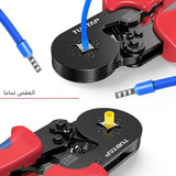 Self Adjusting Wire Crimping Tool Set + Free Ferrule Terminals