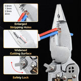 8-In-1 Wire Stripper With Voltage Tester