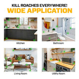 Roach Shield Natural Gel – Safe & Powerful Cockroach Killer for Kitchens, Bathrooms & Cabinets